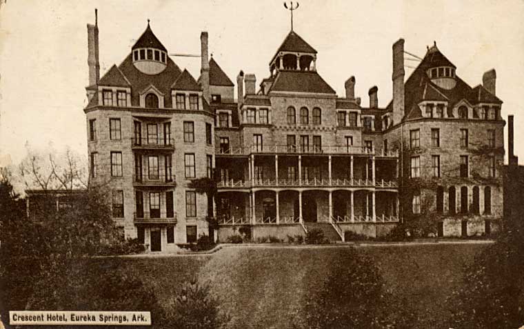Crescent Hotel, Eureka Springs, Arkansas - Postcard, circa 1886